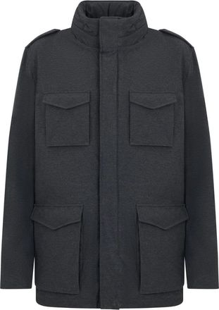 Herno Jas met praktische zakken - Heren - Zomerjassen - Zwart - XL - Jassen