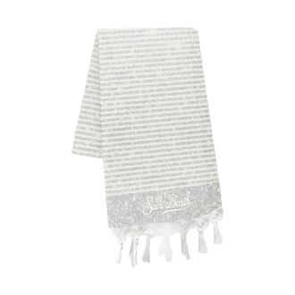 Saint Barth Accessoires, unisex, Veelkleurig, ONE Size, Katoen, Foutas Strandlaken