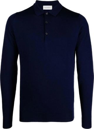 John Smedley Merino Wool Polo Shirt