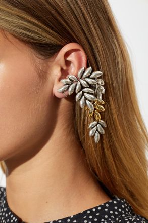 Isabel Marant Asymmetric Earrings, Womens, Silver