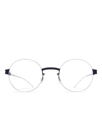 Mykita Lova bril met rond montuur - Zilver
