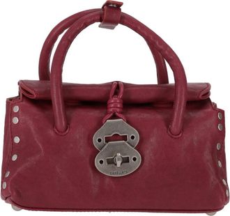 Zanellato Maroon Dotta Satchel