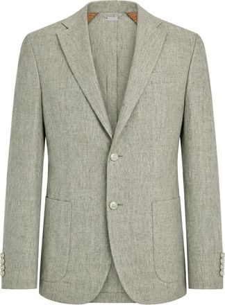 Billionaire Boys Club Oscar Blazer - Heren - Blazers - Groen - 2XL - Linnen - Jassen