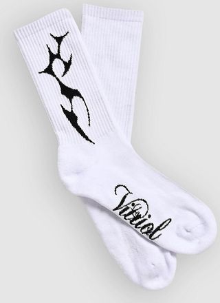 Vitriol Virtual Socks blanco
