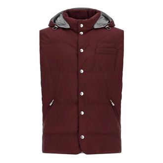 Brunello Cucinelli Heren, Jassen, Rood, Maat: XL