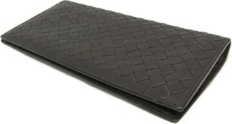 Bottega Veneta Pre-owned Wallets, male, Brown, Size: ONE SIZE Pre-owned Continental Wallet 244688