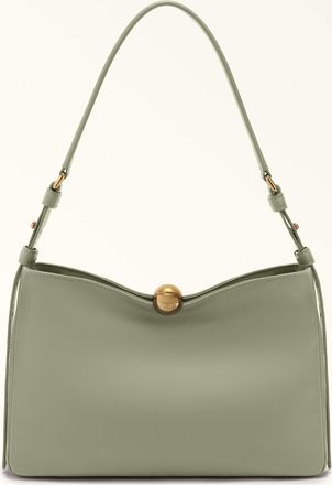 Furla Sfera Soft Borsa A Spalla M Agave B Verde Pelle Di Vitello Verona Donna
