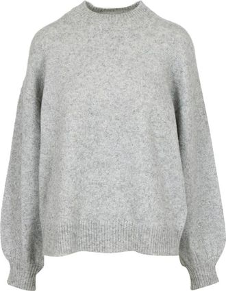 Cruna Truien & Vesten, Dames, Wit, XS, Wol, Trui met ronde hals