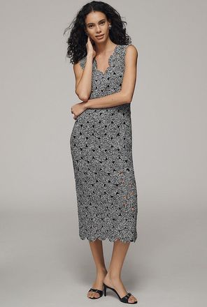 Simon Miller Muro Crochet Midi Dress