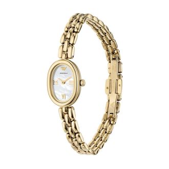 Emporio Armani Sinfonia Horloge - Dames - Accessoires - Geel - Maat: ONE Size