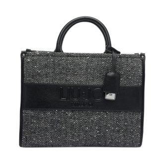 Liu Jo Tote Bags, female, Black, Size: ONE SIZE Black Bags Collection