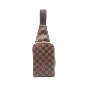 Louis Vuitton Pre-owned Geronimos Damier Ebene Heuptas - Dames - Pre-owned - Bruin - Maat: ONE Size