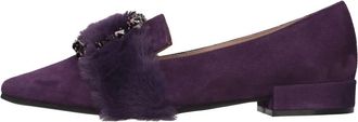 Roberto Festa Milano Felisa Su&egrave;de Loafers - Dames - Ballerinas - Paars - 40 EU - Su&egrave;de - Schoenen