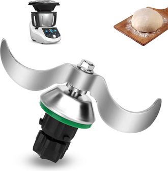OEM Cuchilla Compatible Con Thermomix Tm5 Y Tm6, Cuchilla Amasadora De Acero Inoxidable De Alta Precisi&oacute;n Para Vorwerk Thermomix Tm5, Tm6 Y Tmf, Sin Resid