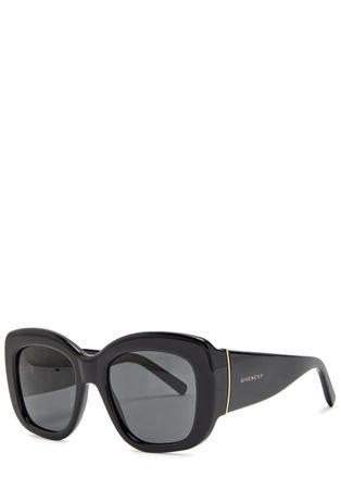 Givenchy Oversized Square-frame Sunglasses - Black - One Size