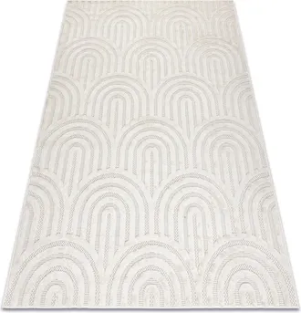 RugsX Tappeto Santo Sizal 0537 Geometrica Bianco White 180x270 Cm