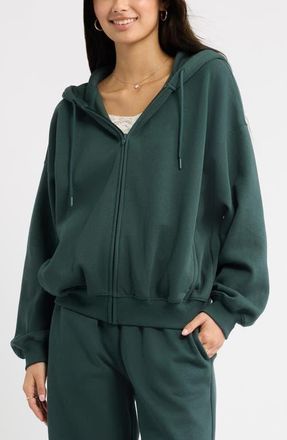 BP. Bubble Zip Hoodie in Green Gables at Nordstrom, Size Xx-Small