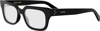Celine 3 Dots HD Brillen - Heren - Brillen - Zwart - 53 MM - Accessoires