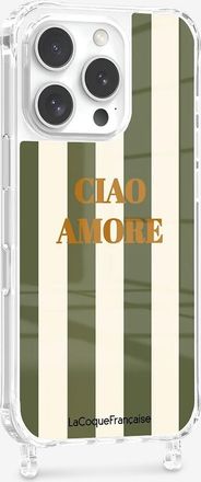 La Coque Fran&ccedil;aise Luxus-Schutzh&uuml;lle f&uuml;r IPhone 16 Pro Ciao Amore