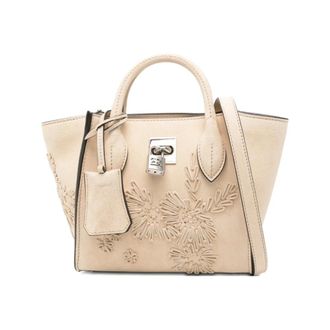 Ermanno Scervino Handbags, female, Beige, Size: ONE SIZE Top-Handle Bag