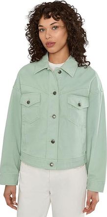 Ariat Solar Cotton Twill Jacket Womens Jacket Silt Green : 2XL, Cotton/Denim
