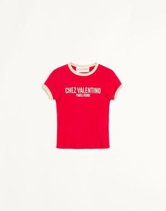 Valentino Jersey Cotton T-Shirt Wo