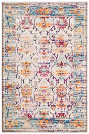 Safavieh Alfombra beige/azul 152 x 244 cm
