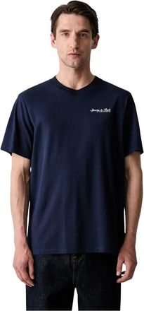Sporty & Rich Uomo, Top, Blu, L, new