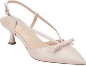 Bandolino Macruz Bow Slingback Pump in Ballet at Nordstrom Rack, Size 7.5