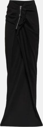 Rick Owens DRKSHDW cotton maxi skirt