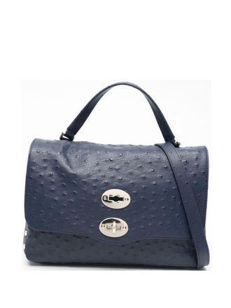 Zanellato Blue Postina Small Satchel