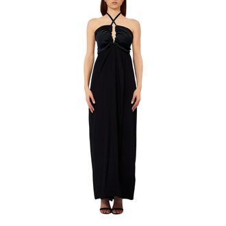 Liu Jo Abito Ts Nav - female - Liu Jo - Maxi Dresses - Black - S - Dresses
