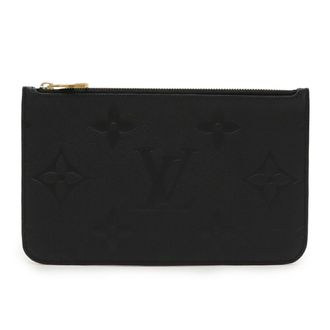 Louis Vuitton Monogram Empreinte Black Noir Monogram Empreinte Pouch (Pre-Owned)