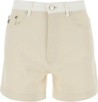 Stella McCartney Stella Mc Cartney Two Tone Denim Shorts