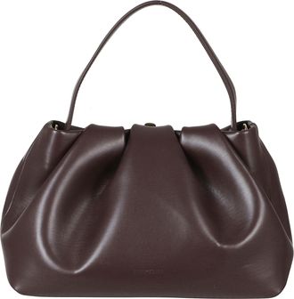 Themoir&egrave; Chocolate Athena Vegan Leather Handbag