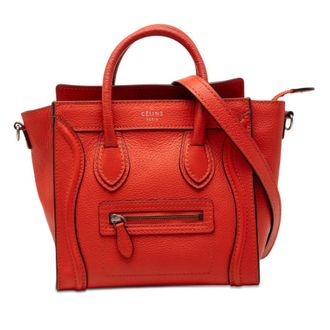 Celine Pre-owned Celine Nano Leather Luggage Tote Ladies 22SM734TTG1ZDEP8