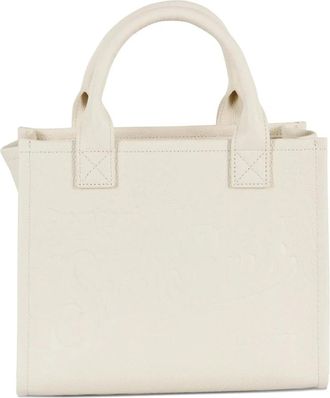 MC2 Saint Barth Grain Leather SB 10 Bag - Dames - Handtassen - Beige - ONE Size - Leer - Tassen