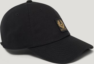 Belstaff Phoenix Logo Cap Unisexs Cotton Black Size One Size