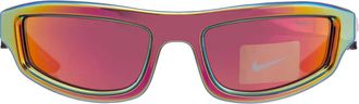 Nike Orange Multilayer Wrap Mens Sunglasses NIKE LUCENT FLASH EV24050 891 56