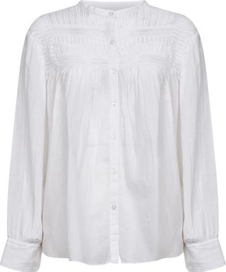 Isabel Marant Dames, Blouses & Shirts, Beige, Maat: M Katoen