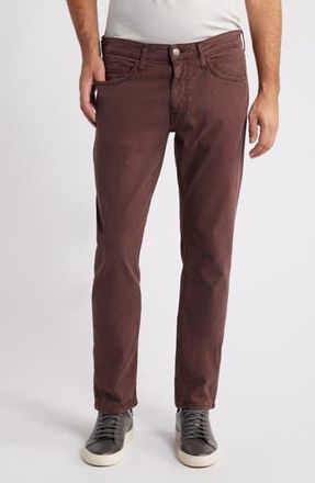 Mavi Marcus Slim Fit Stretch Pants in Currant Luxe Twill at Nordstrom Rack, Size 30 X 32