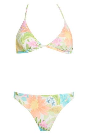 Rip Curl Catalina Island Bikini Bottoms in Green Multi at Nordstrom, Size X-Small