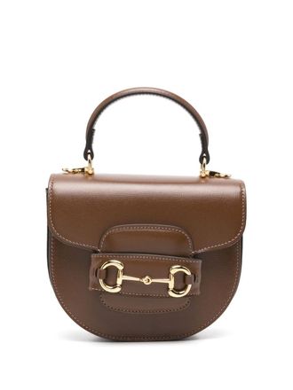Gucci Horsebit 1955 mini-shopper - Bruin