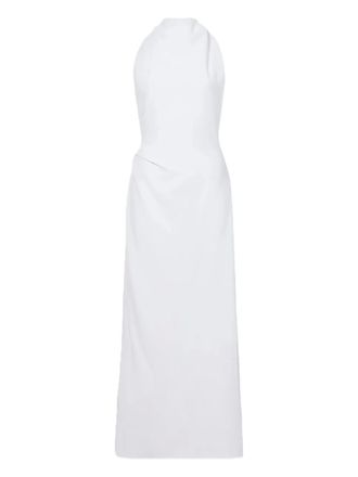 Proenza Schouler twisted back Selena dress - women - Triacetate/Polyester - 4 - White