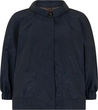 Moorer Nereida Wind Jacket - Dames - Zomerjassen - Blauw - 3XL - Polyester - Jassen