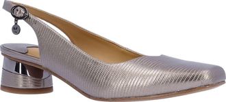J. Reneé Taveta Slingback Pump in Pewter at Nordstrom, Size 6.5