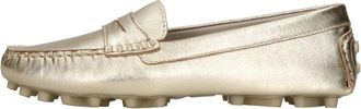 Emanuelle Vee Leren Mocassins - Dames - Loafers - Geel - 36 EU - Leer - Schoenen