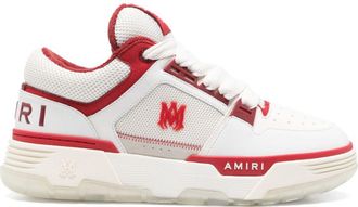 Amiri Red MA-1 Sneakers - Mens - Calf Leather/Fabric/Rubber
