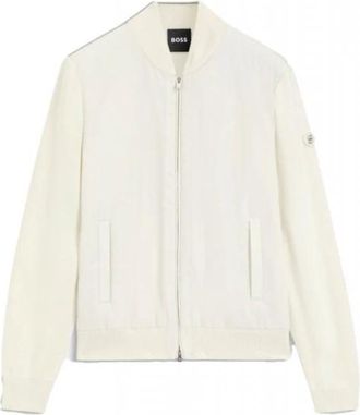 HUGO BOSS C-Levaio Bomberjack - Heren - Bomber jackets - Beige - L - Jassen