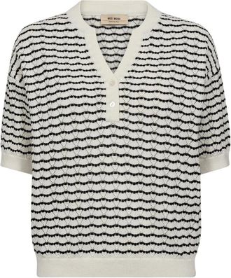 Mos Mosh MOS Mosh, Dames, Truien, Beige, Maat: XS Katoen